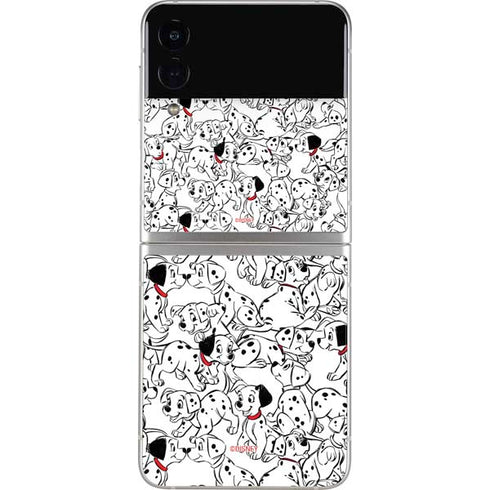 Disney 101 Dalmatians Pattern Galaxy Z Flip4 5G Skin